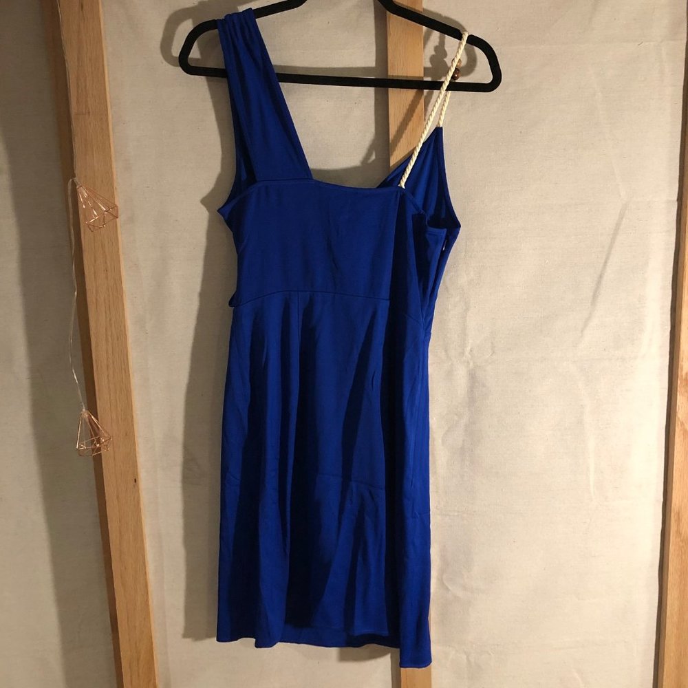 NWT Rope Strap Draped Mini Dress - Picture 4 of 6